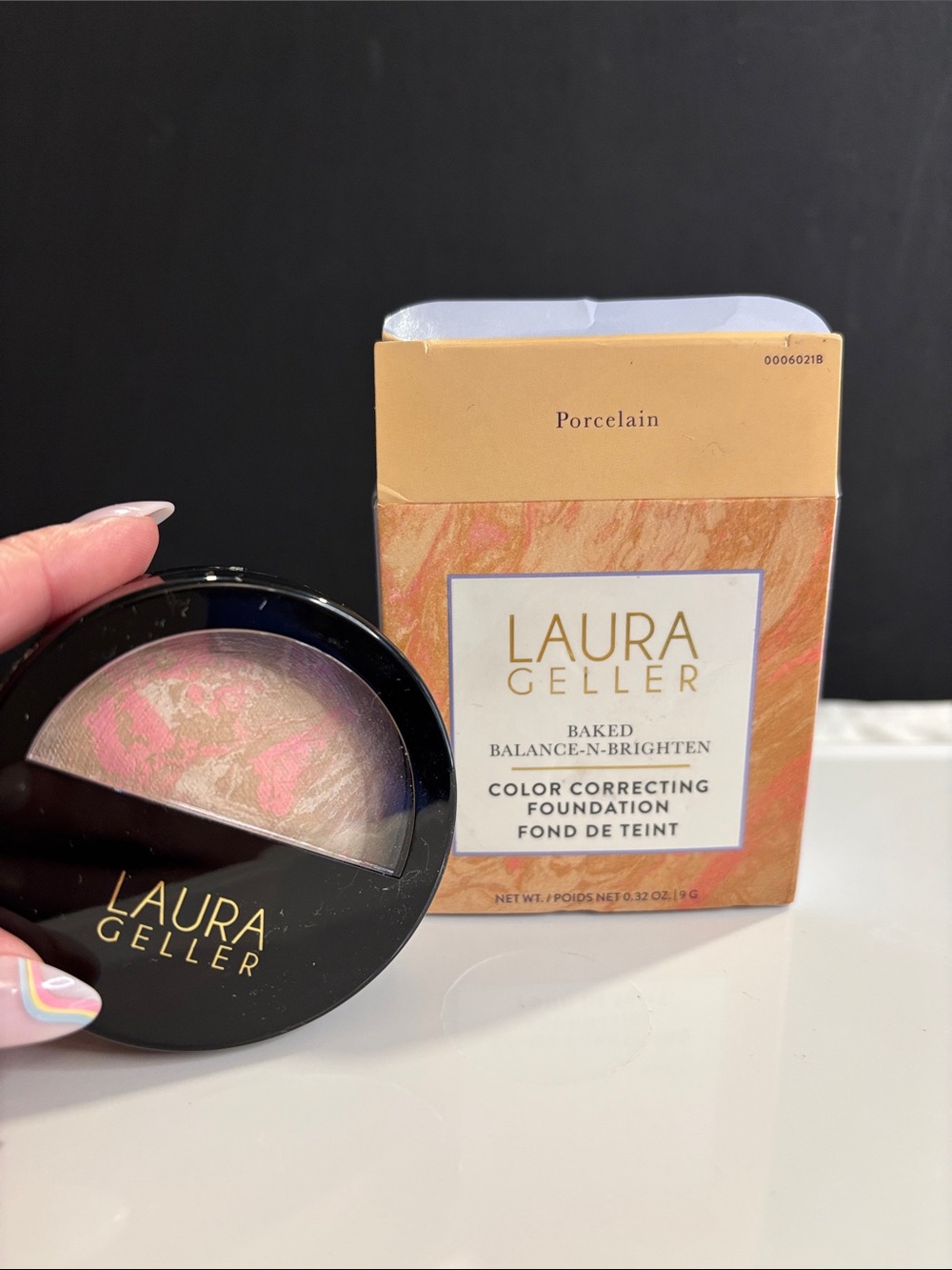 Laura Geller Baked Balance-N-Brighten Color Correcting Foundation - Porcelain